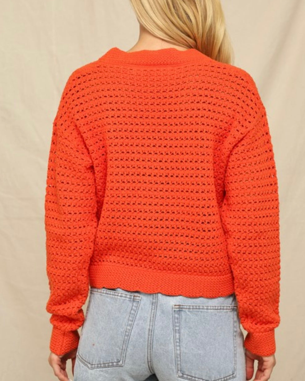 Textured Lightweight Cardigan