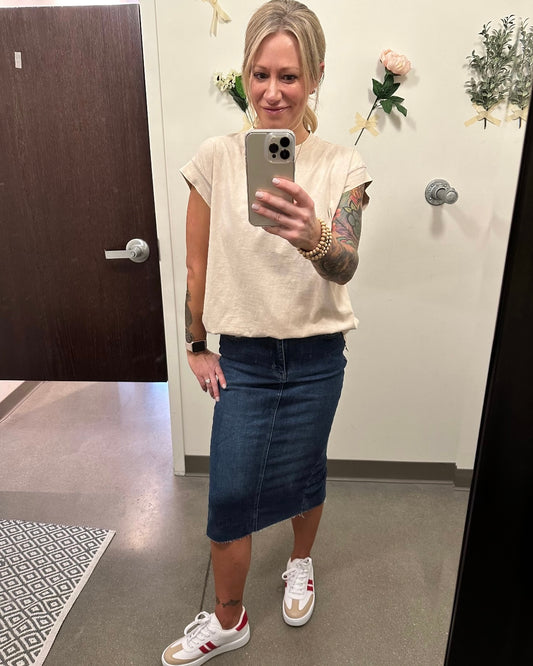 Go To Denim Skirt