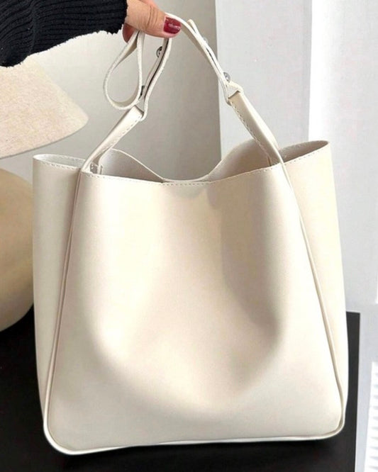 Vegan Leather Shoulder Pouch Bag