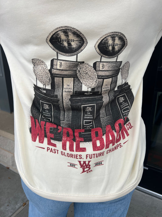We’re Back Football Hoodie