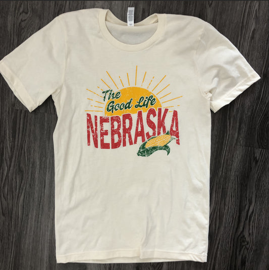 Nebraska The Good Life Tee