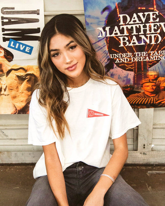 Nebraska Huskers B-Ball Memorabilia Tee