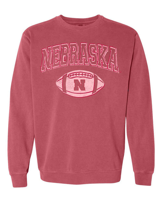 Nebraska Huskers Football Red Sweatshirt