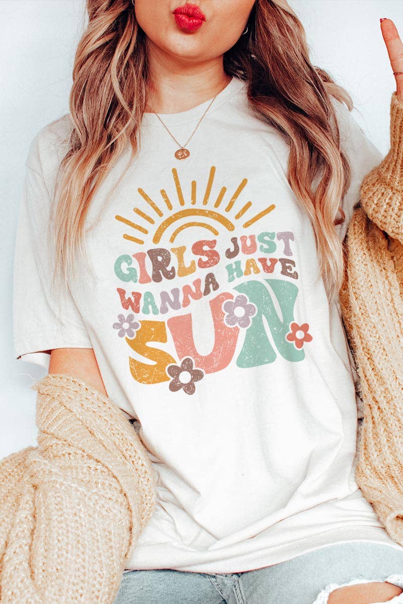 GIRLS JUST WANNA HAVE SUN TEE
