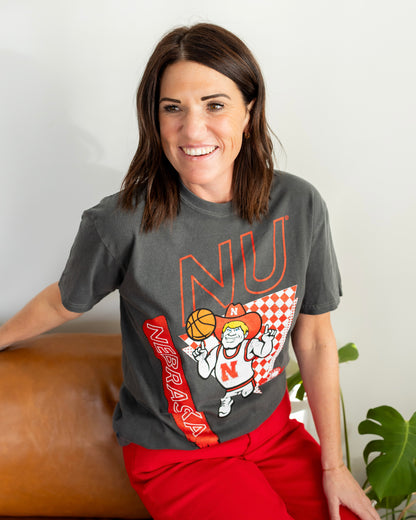 Nebraska Huskers Herbie Courtside Basketball Tee
