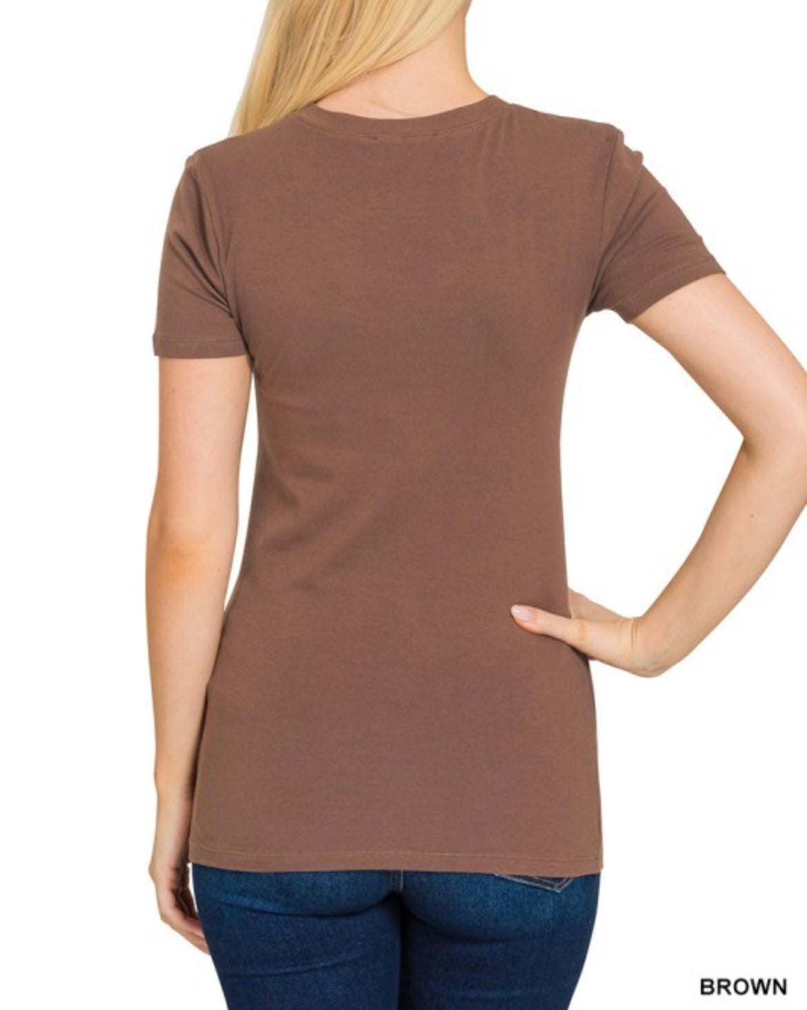 Super Soft Short Sleeve V-Neck Tee