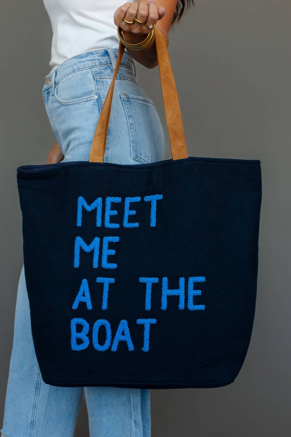Meet Me At The Boat Tote