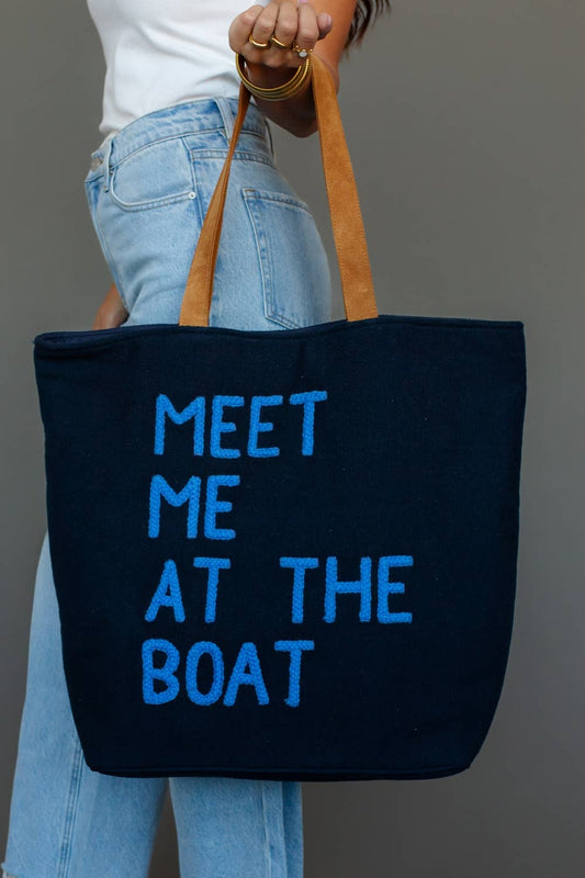 Meet Me At The Boat Tote