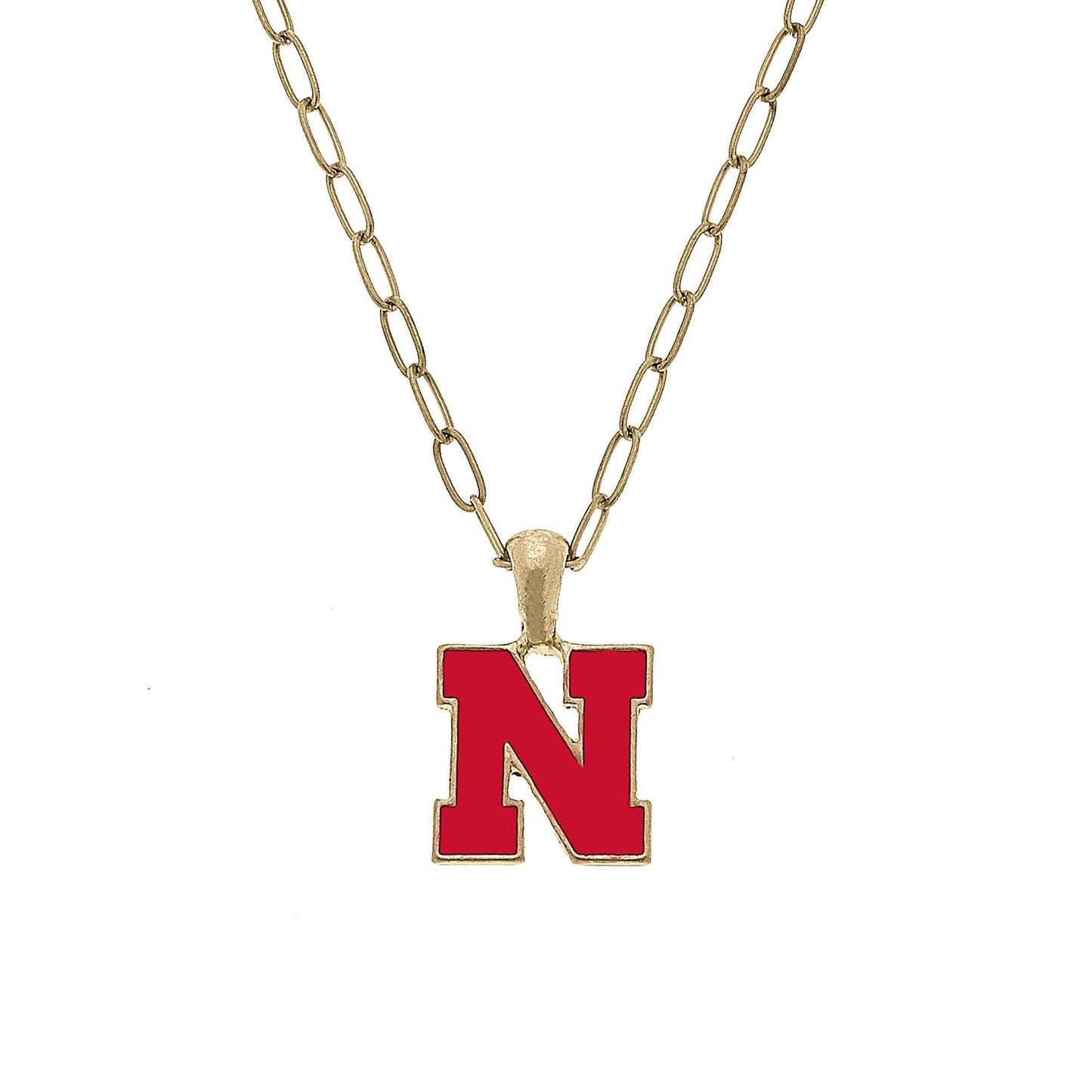 Nebraska Cornhuskers Enamel Pendant Necklace
