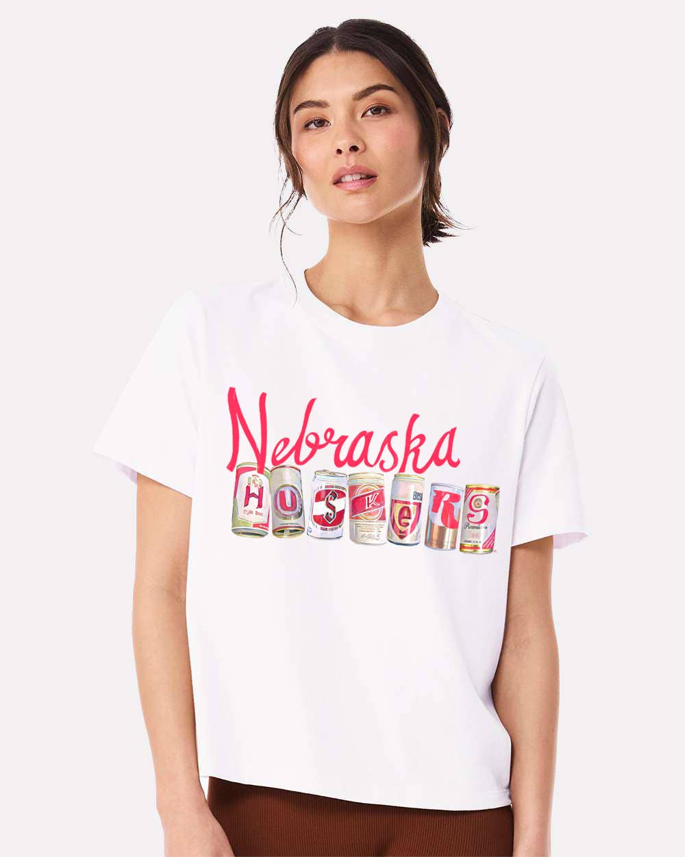 Nebraska Huskers Cans Perfect Tee