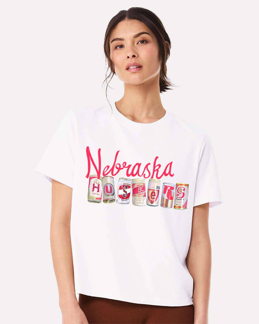 Nebraska Huskers Cans Perfect Tee