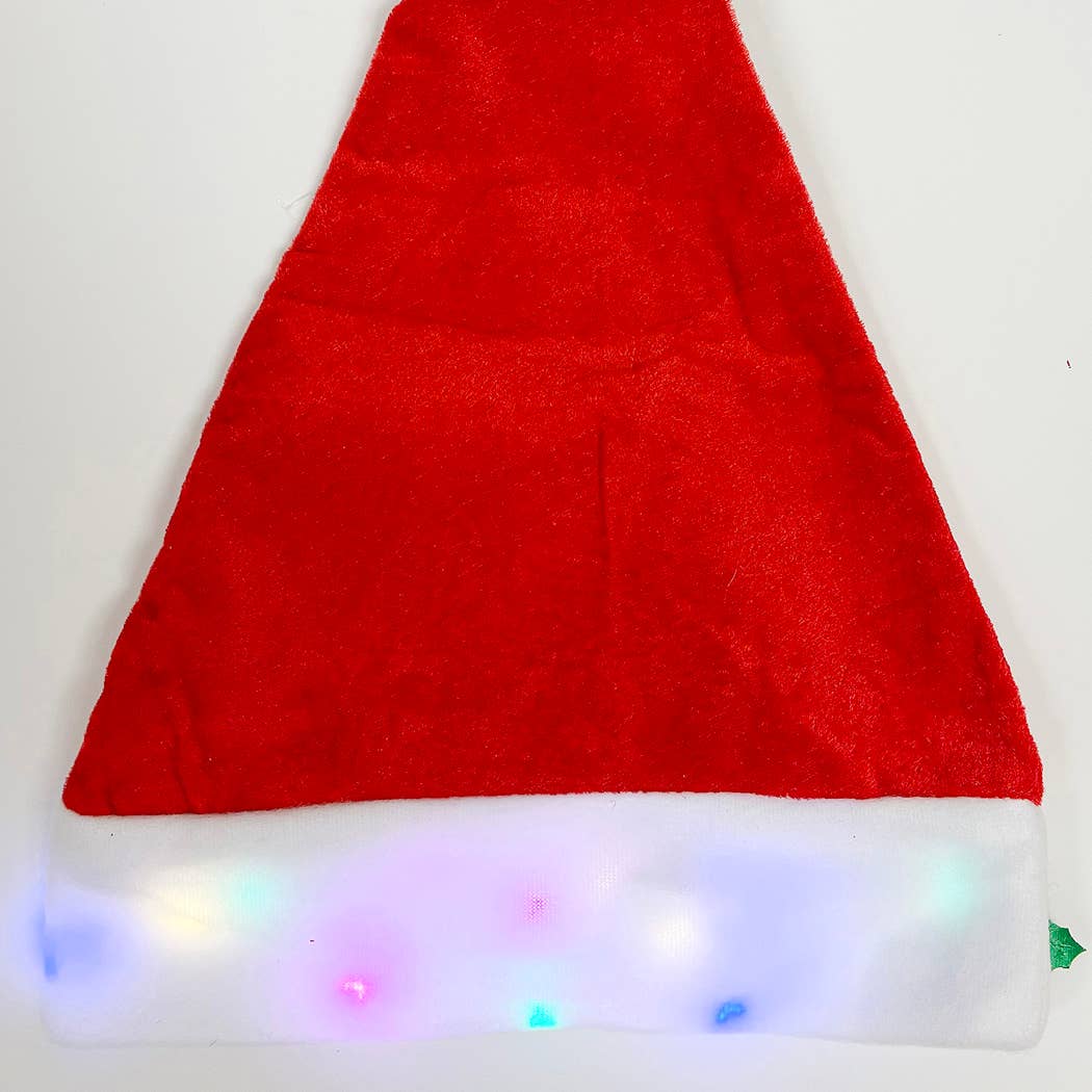 Light-Up Merry Christmas Santa Hat