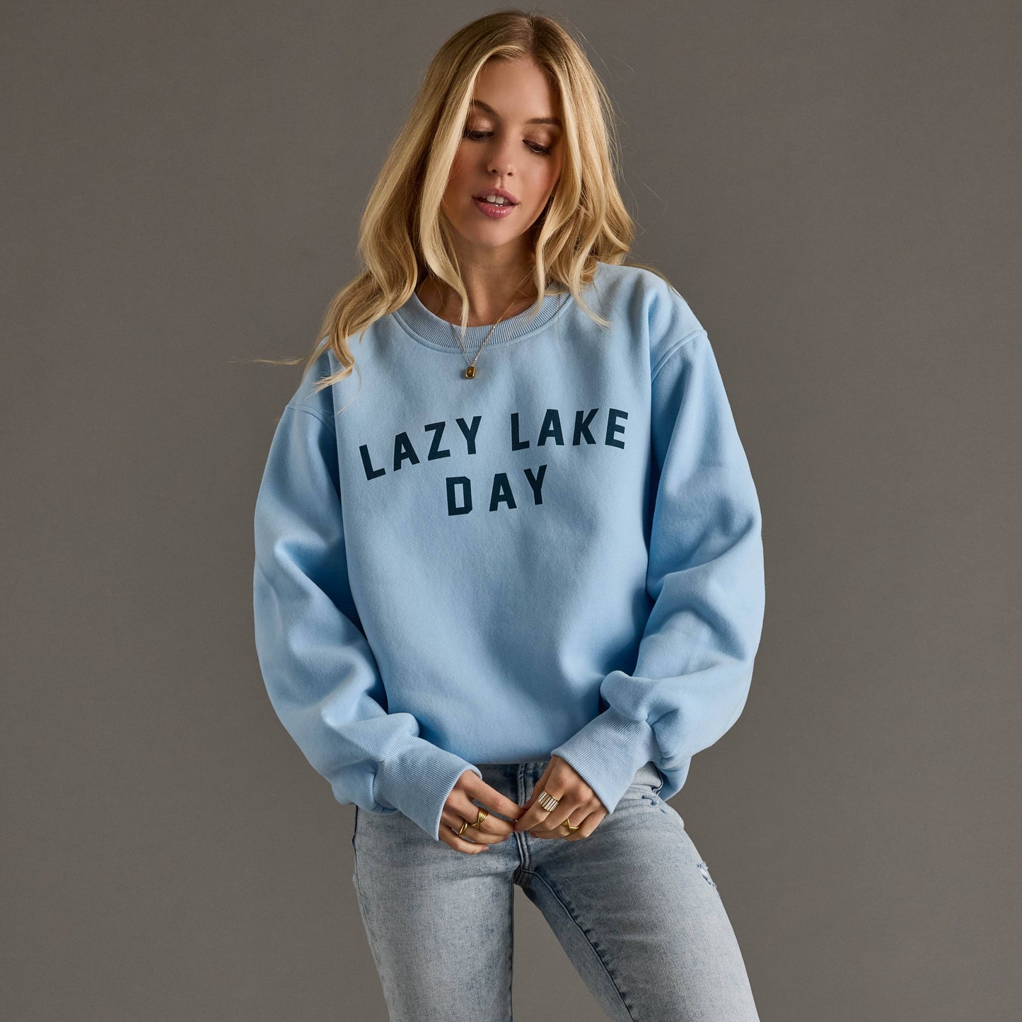 Lazy Lake Day Sweatshirt