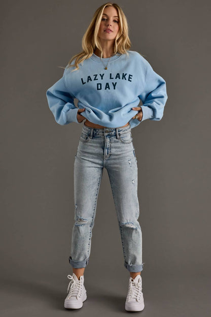 Lazy Lake Day Sweatshirt