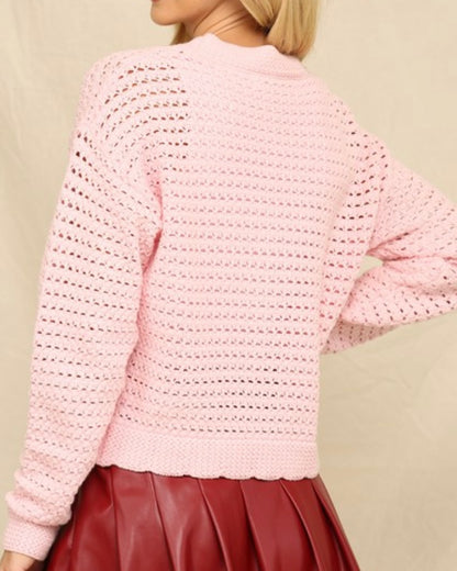 Textured Lightweight Cardigan