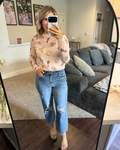 HW Destroy Crop Wide Leg
