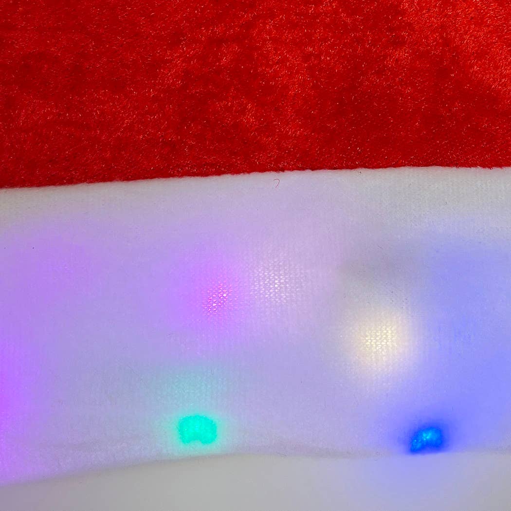 Light-Up Merry Christmas Santa Hat