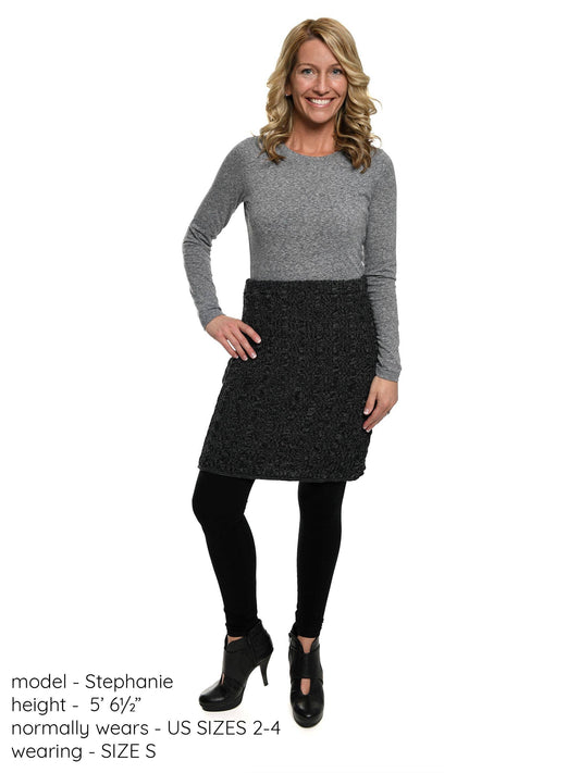Sweater Knit Pencil Skirt