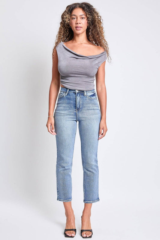 Luxe HR Vintage Stretch Straight Denim
