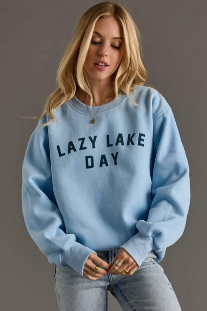 Lazy Lake Day Sweatshirt