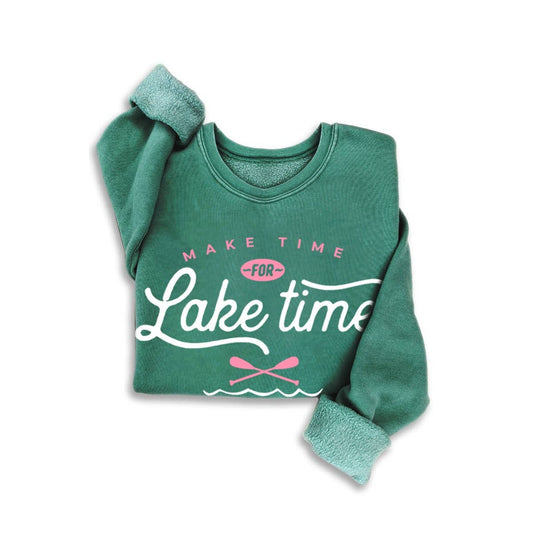 MAKE TIME FOR LAKE TIME MINERAL SWEATSHIRT
