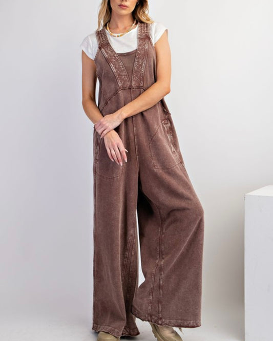 Terry Knit Jumpsuit