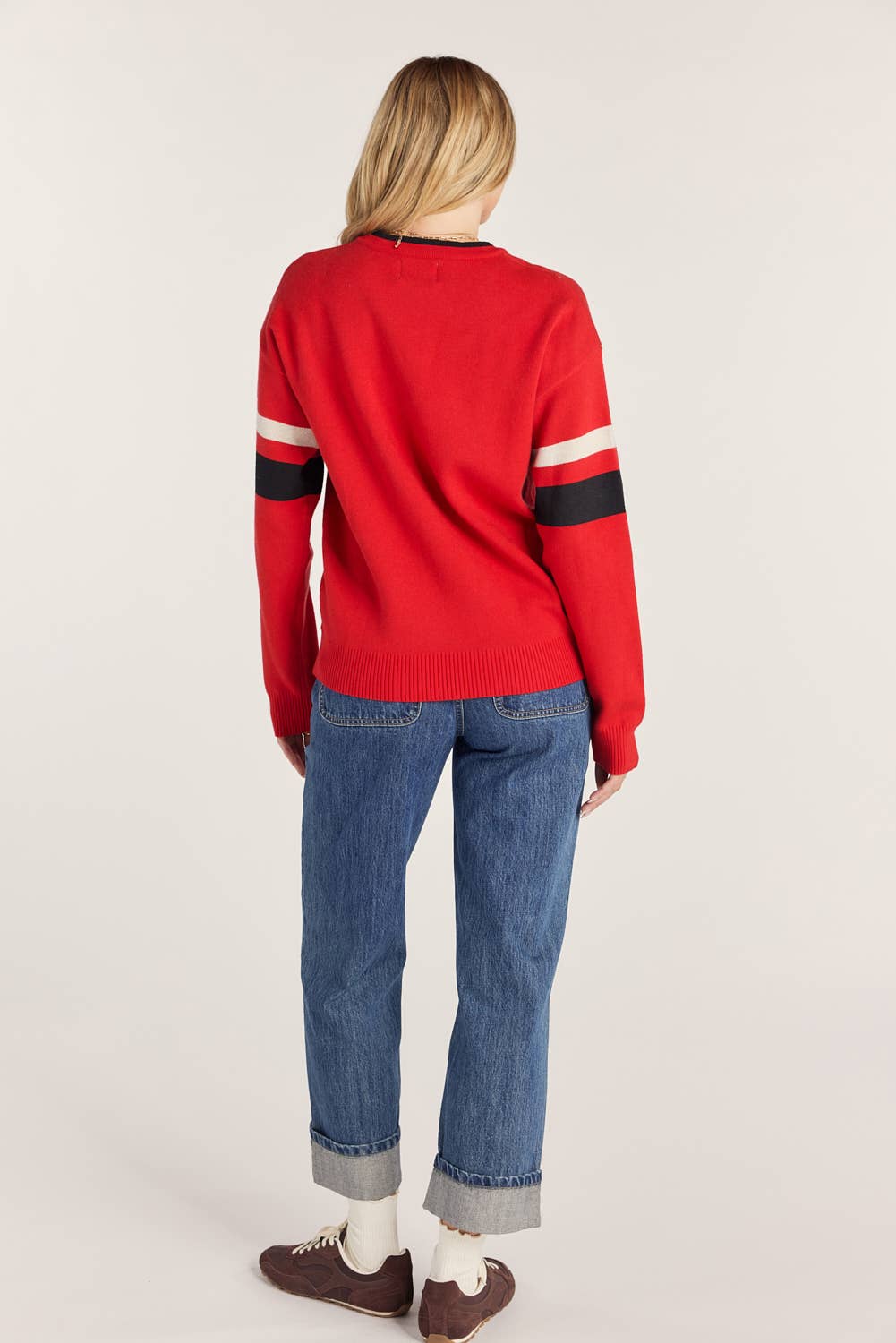 Nebraska Round Neck Varsity Sweater