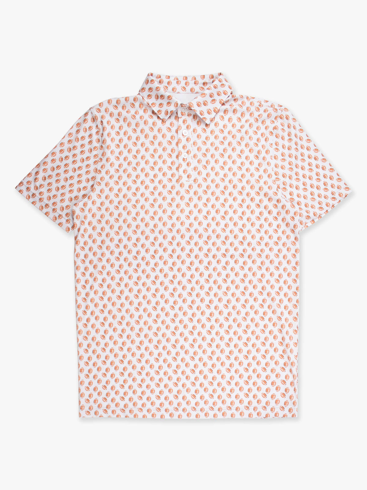 Men's Football Frenzy Short Sleeve Performance Polo
