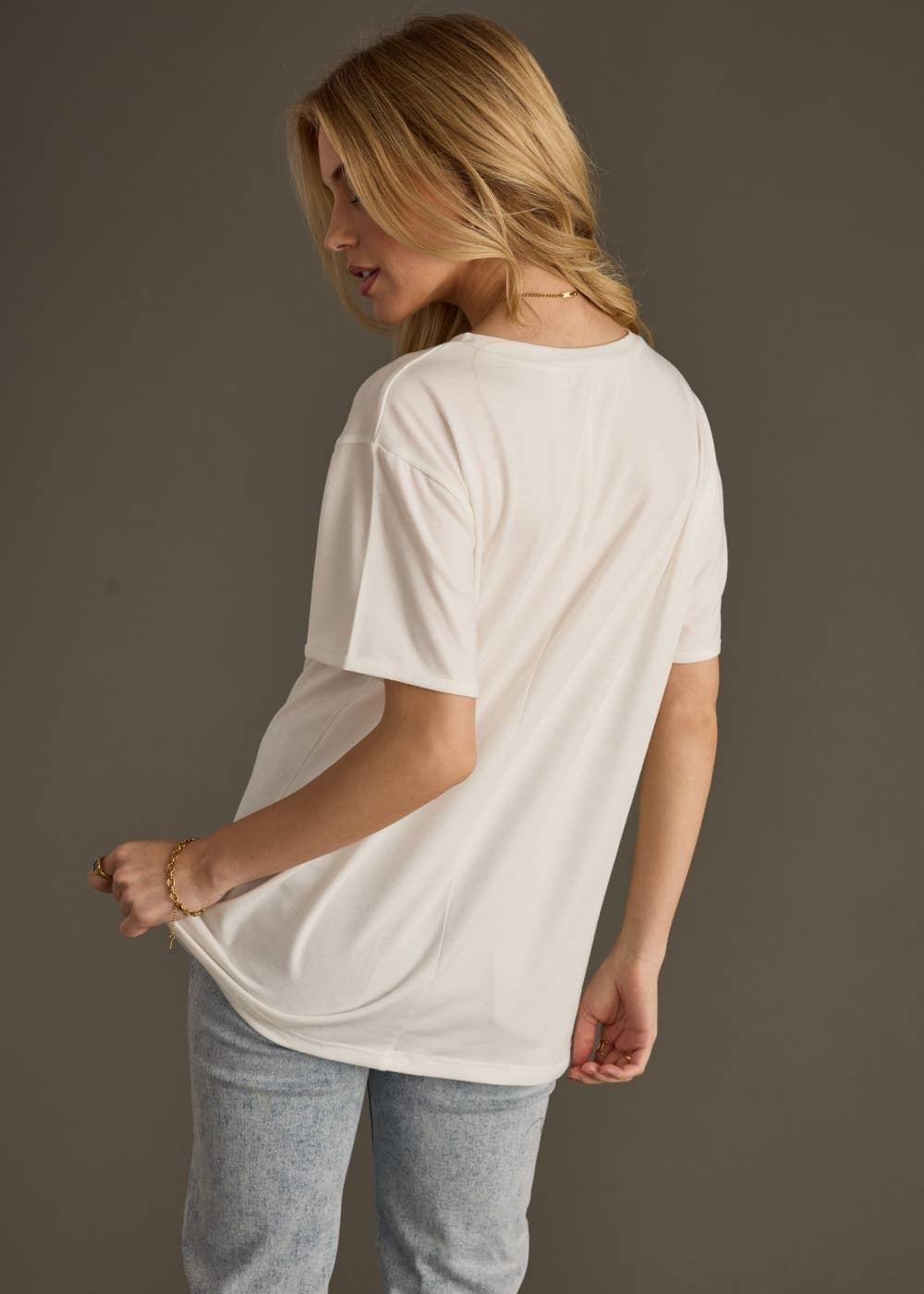 White Drink On A Boat Tee