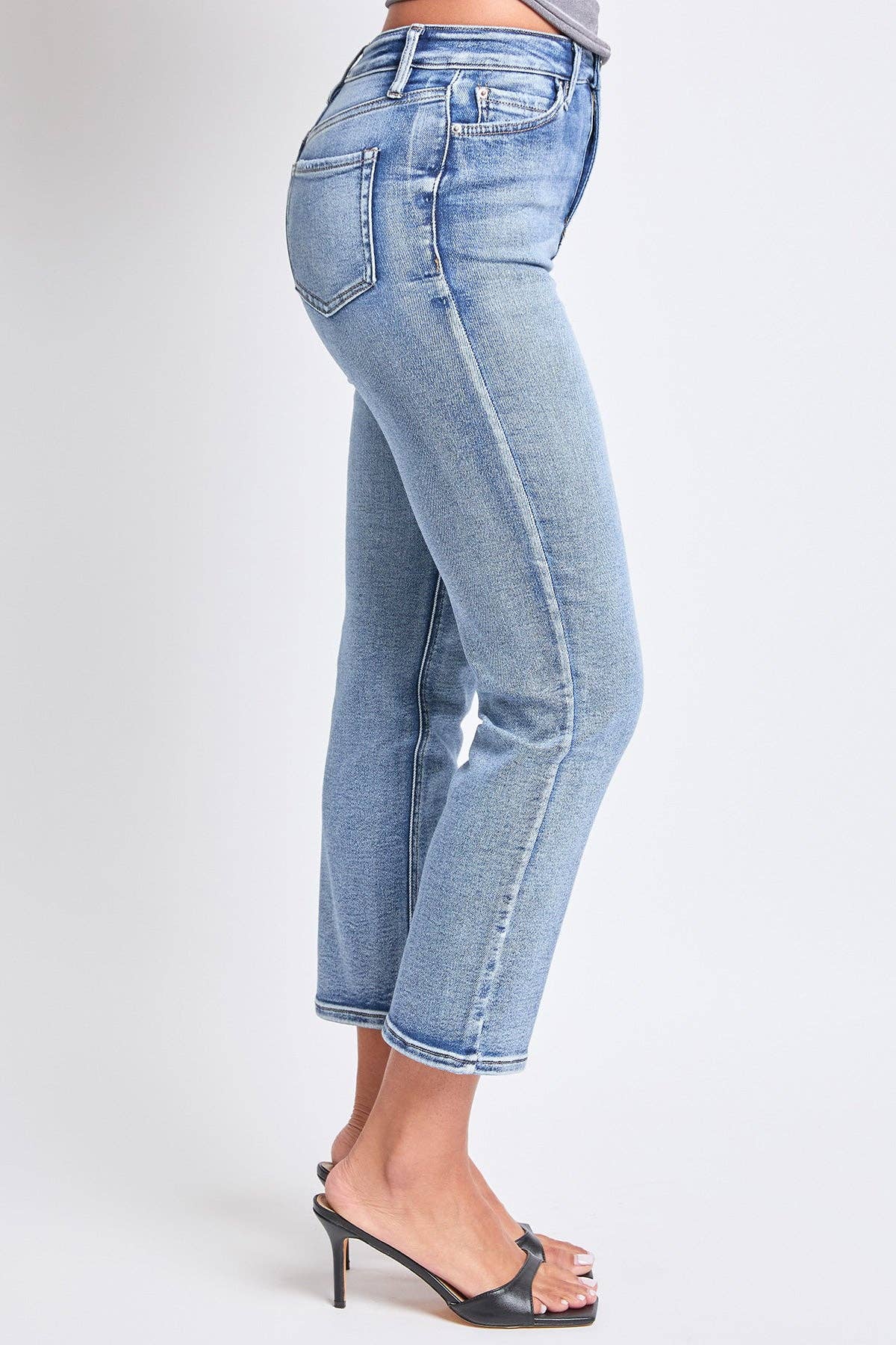 Luxe HR Vintage Stretch Straight Denim