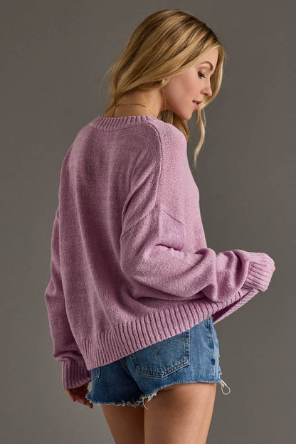Lilac Lightweight Sweater