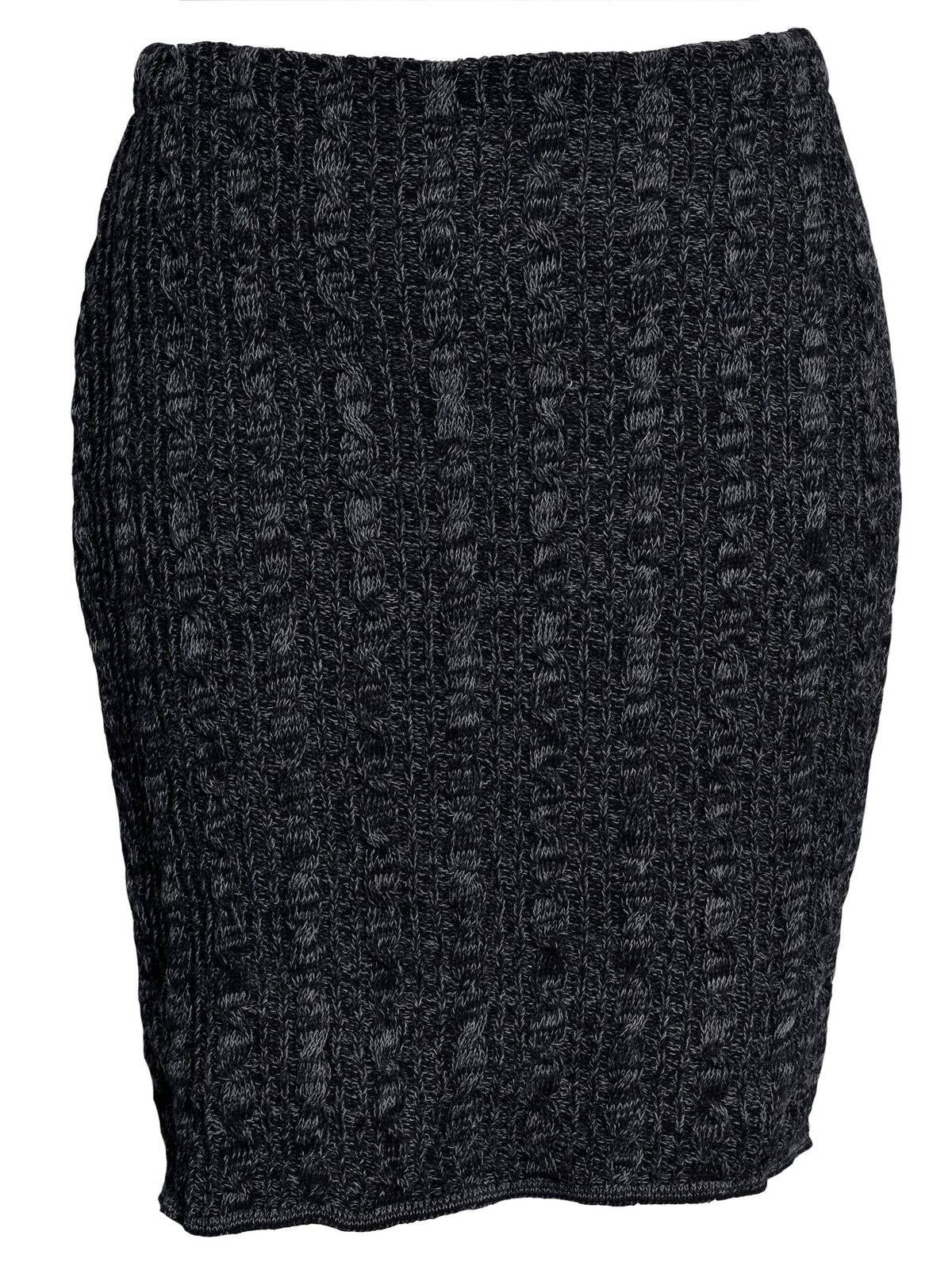 Sweater Knit Pencil Skirt