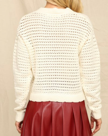 Textured Lightweight Cardigan