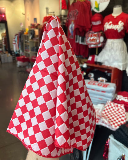 Pep Rally Checkered Scarf
