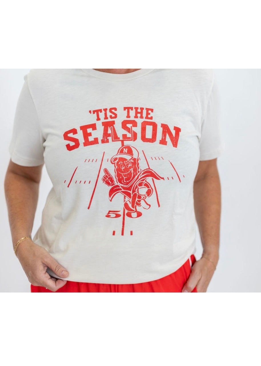 Tis The Season NE Football Tee