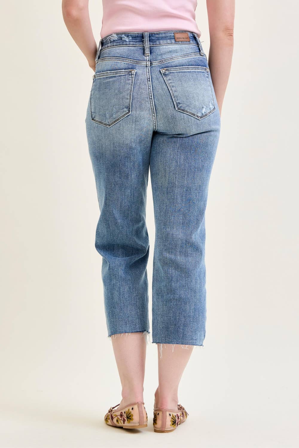 HW Destroy Crop Wide Leg