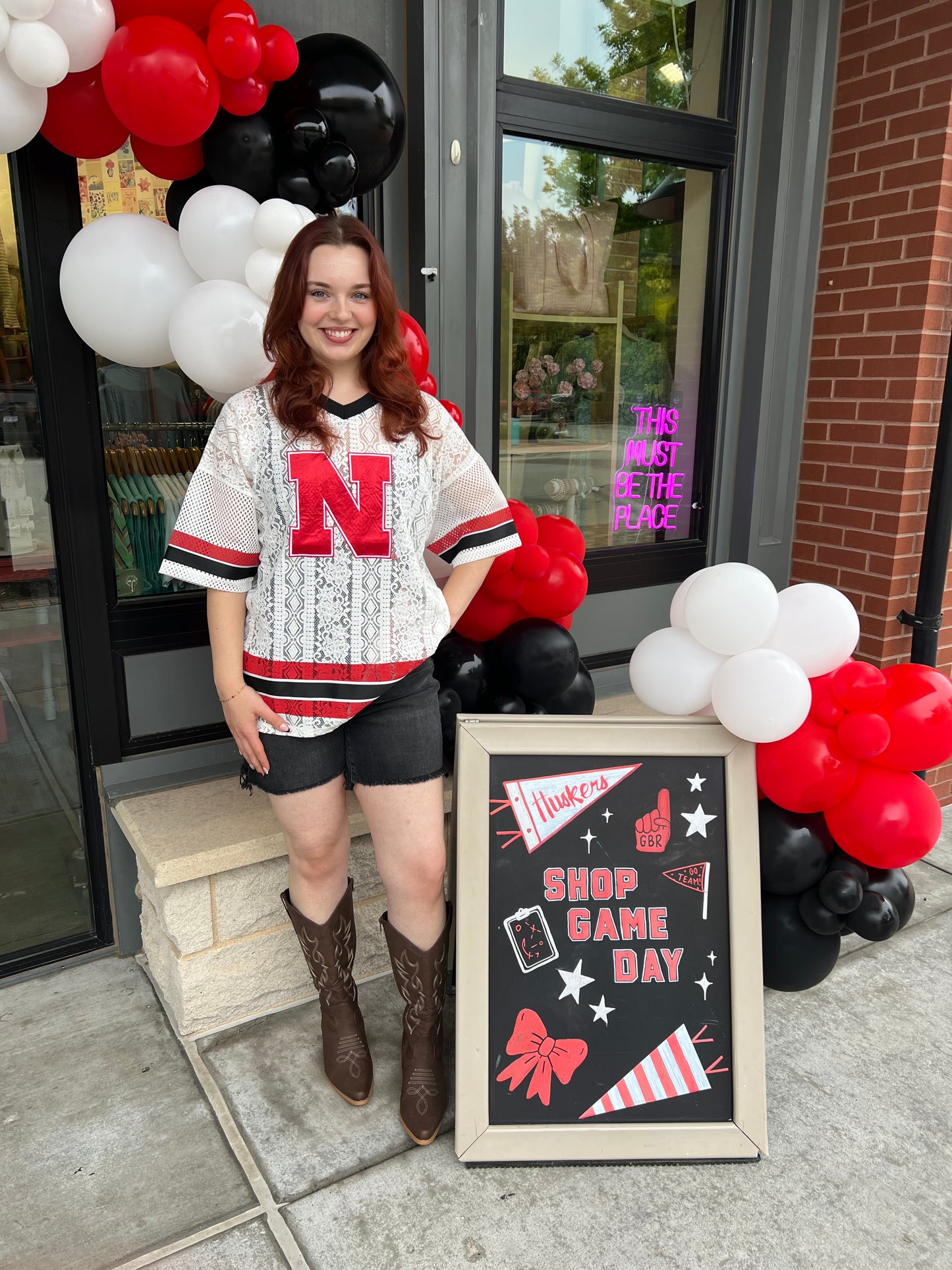 Nebraska Gameday Football Jersey