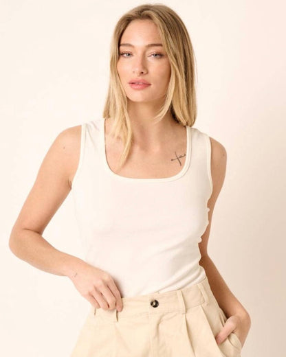 Slinky Scoop Neck Tank