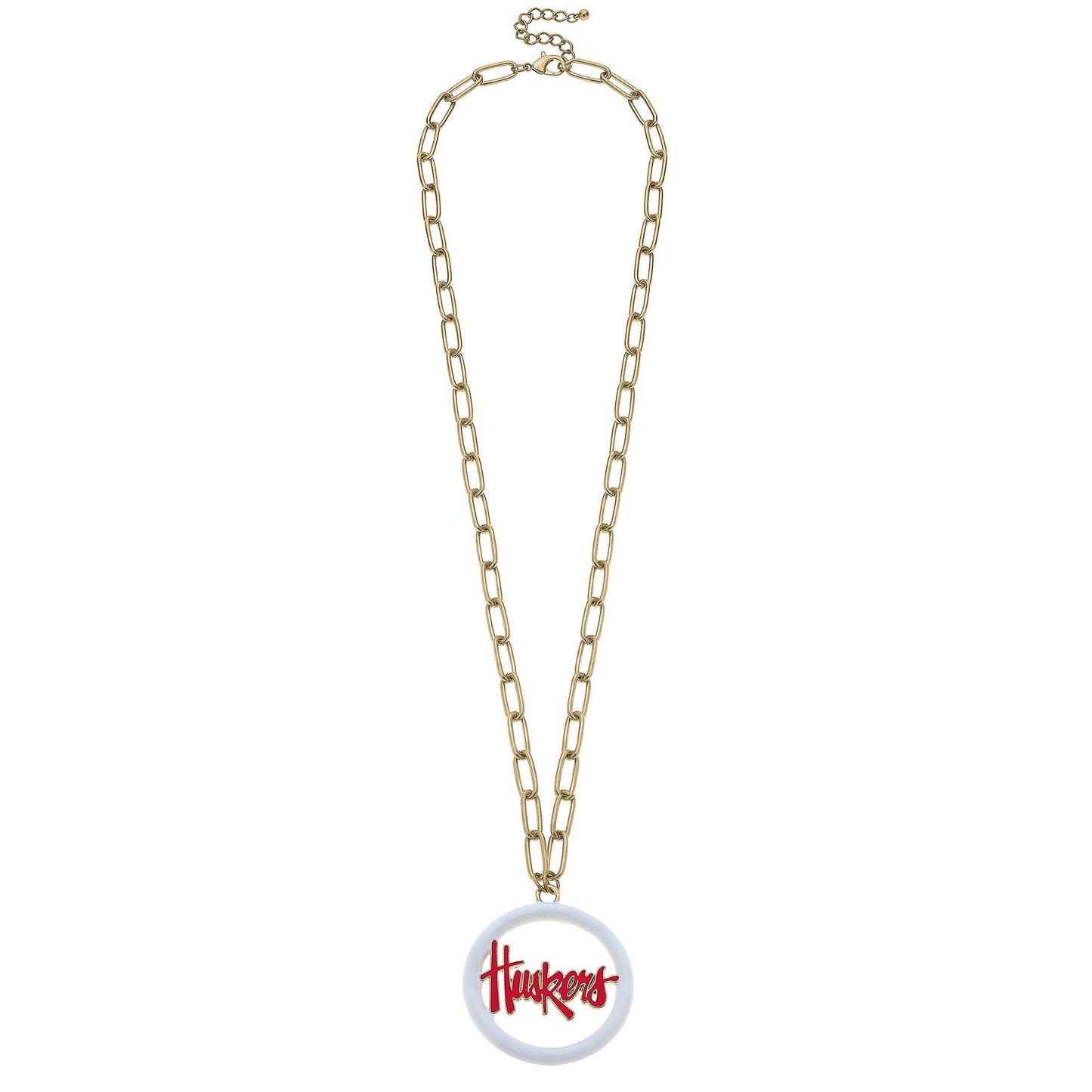 Nebraska Cornhuskers Logo Medallion Necklace