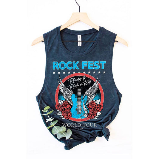 Rock Fest Graphic Tank