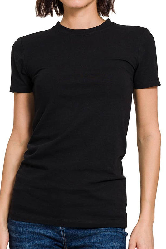 Better Than Basic Tee: Black