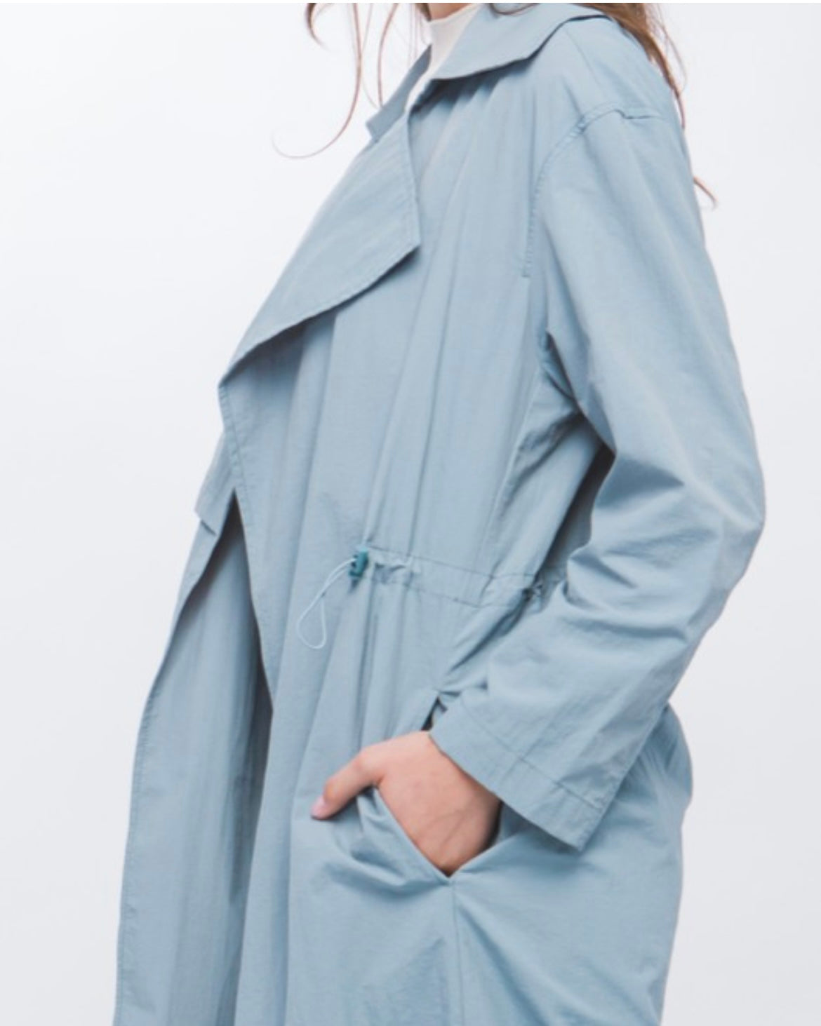Cloudy Daze Trench Raincoat