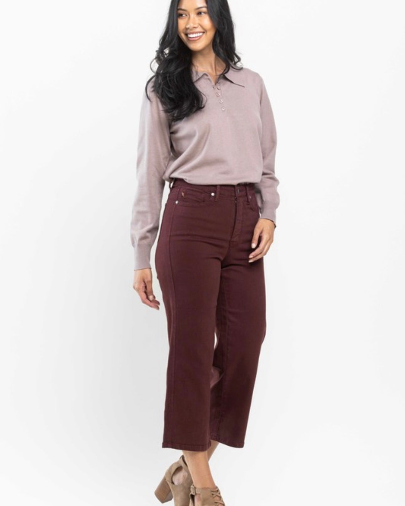 Tummy Control Wide Crop