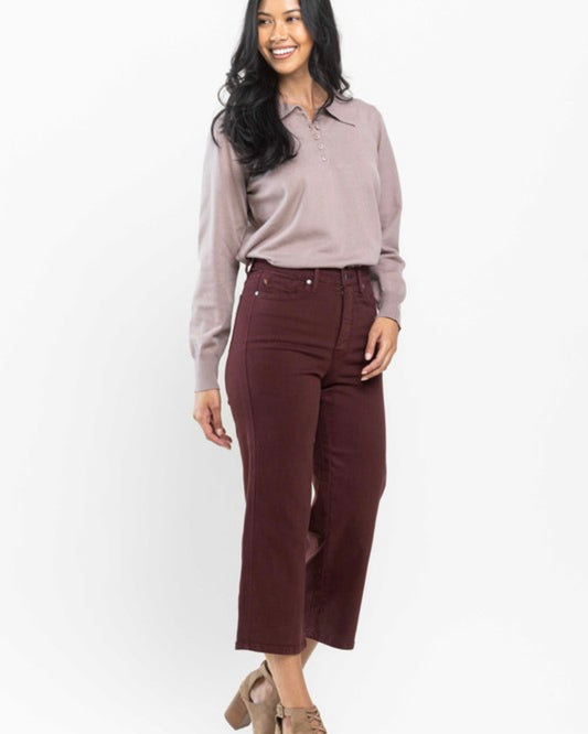 Tummy Control Wide Crop