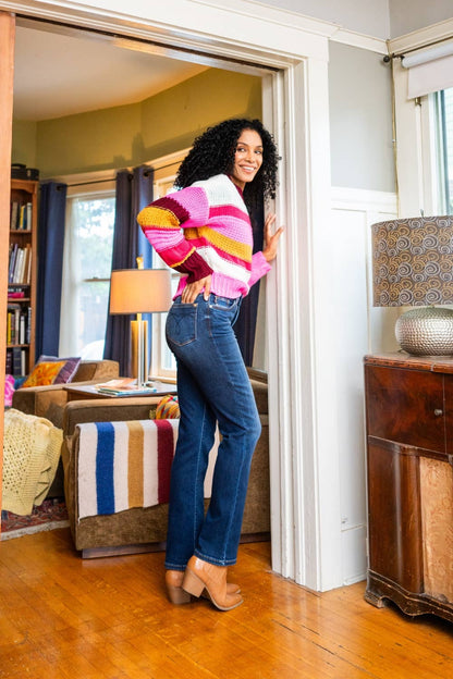 Vintage Wash Thermal Straight