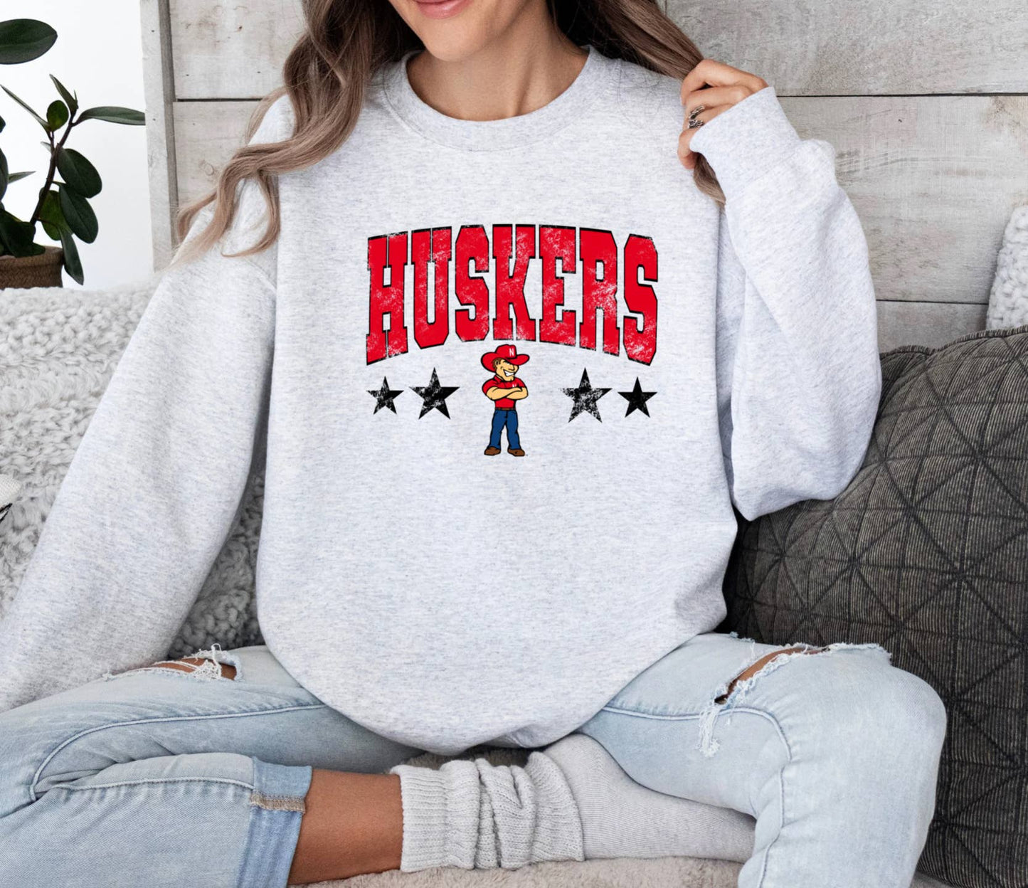 Husker Star Sweatshirt