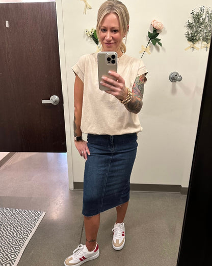 Go To Denim Skirt