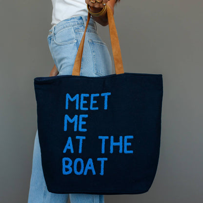 Meet Me At The Boat Tote