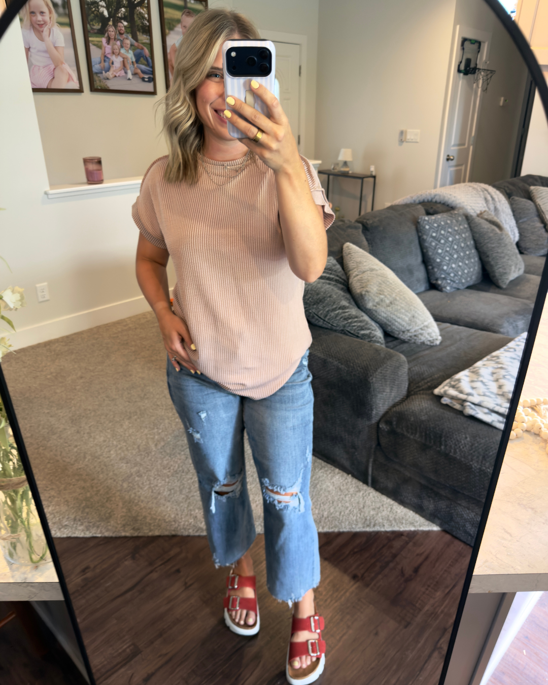 HW Destroy Crop Wide Leg