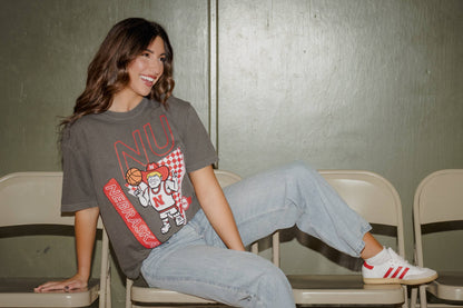 Nebraska Huskers Herbie Courtside Basketball Tee